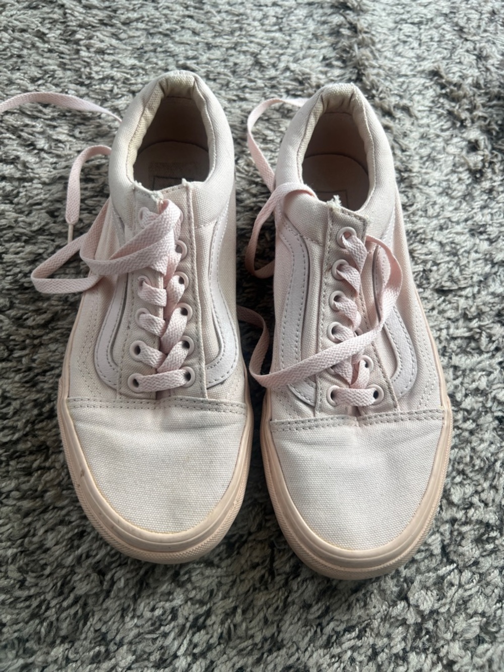 Vans old school Low-Top Canvas Sneakers in Light Pink size women 6.5 / men 5